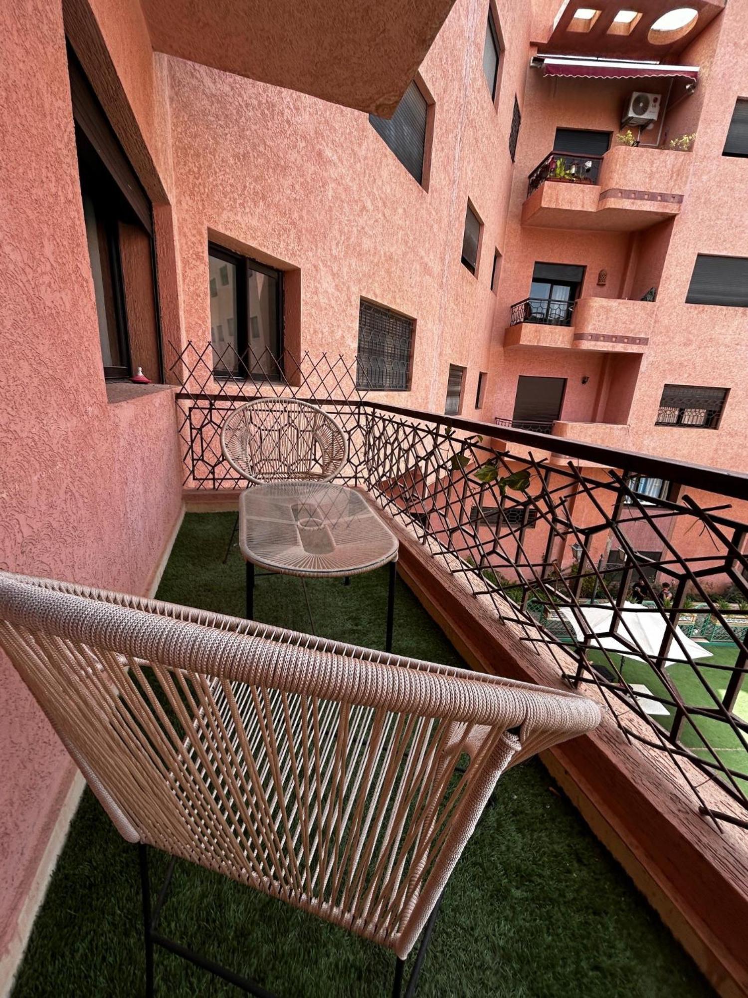 Charmant Appartement A Gueliz Marrakesh Esterno foto